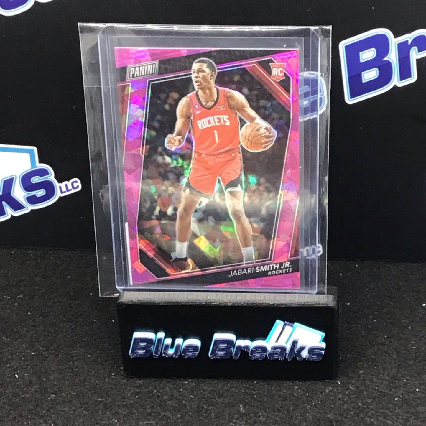 2023 Panini The National Pink Jabari Smith Jr 37/75 RC #RC14 Rockets