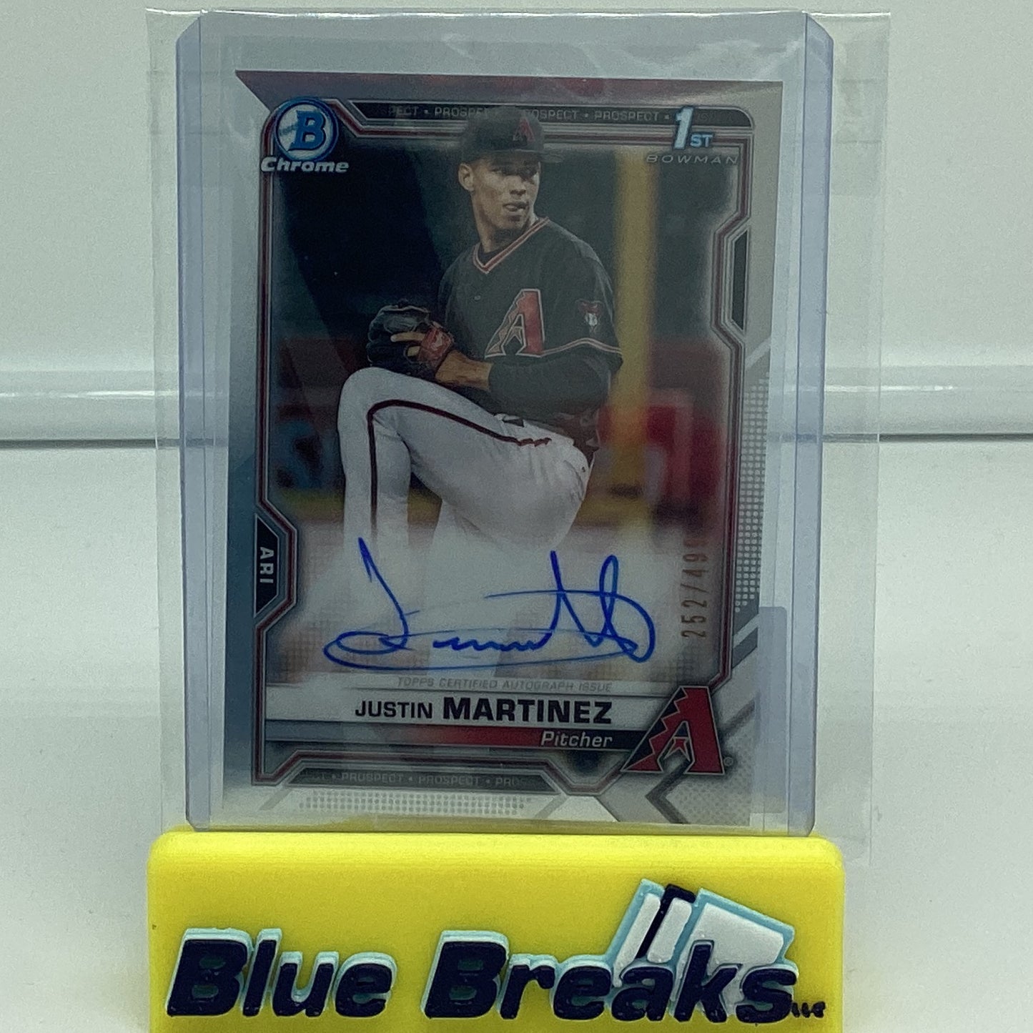 2021 Bowman Chrome - Justin Martinez 252/499