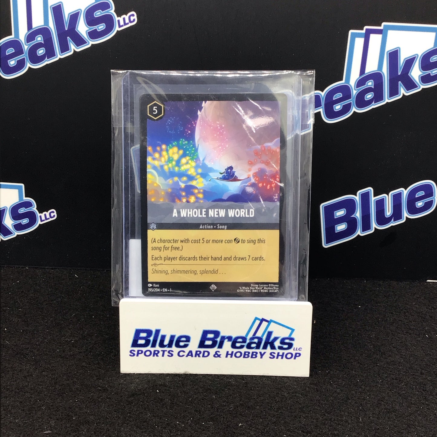 2023 Disney Lorcana The First Chapter A Whole New World 195/204