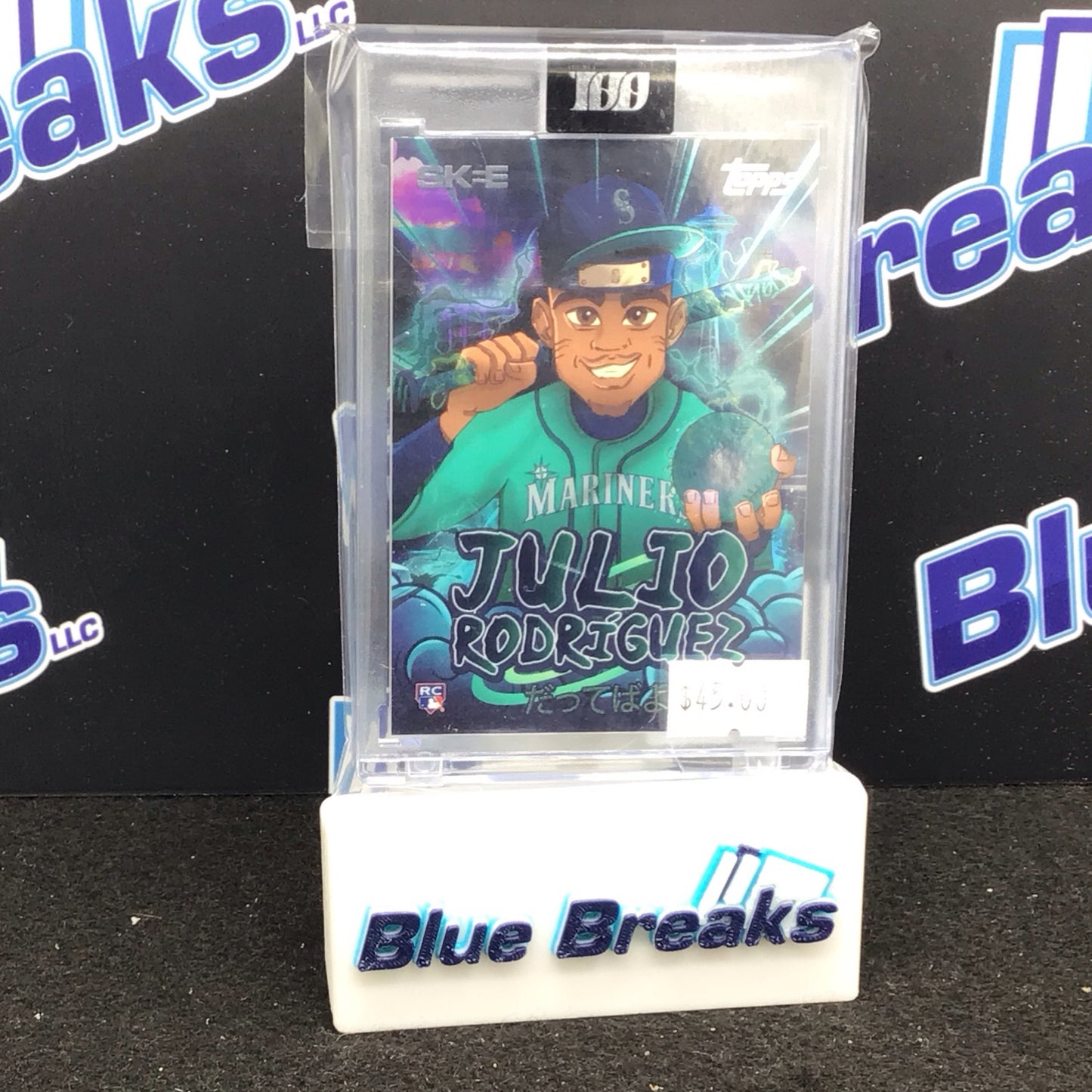 2022 Topps Project 100 Julio Rodriguez /3999 RC #62 Mariners