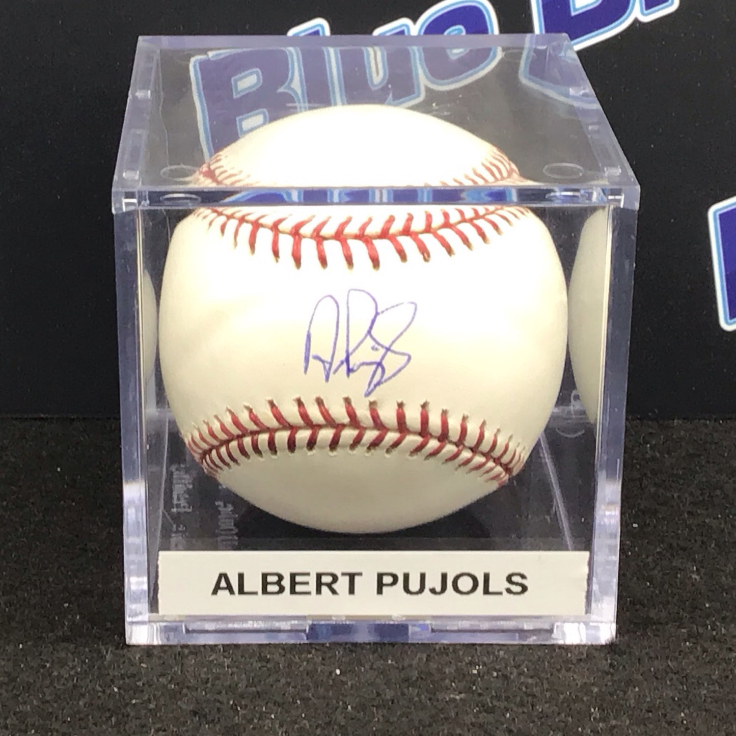 Albert Pujols autographed baseball Steiner COA
