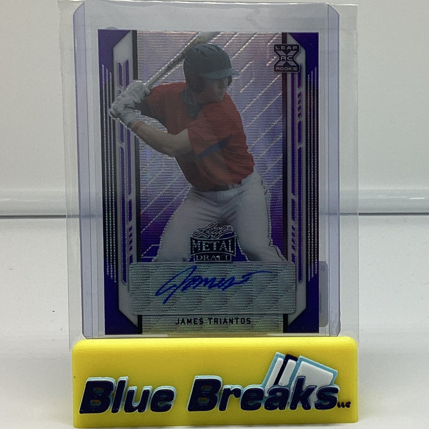 2021 Leaf Metal Draft James Triantos 10/15