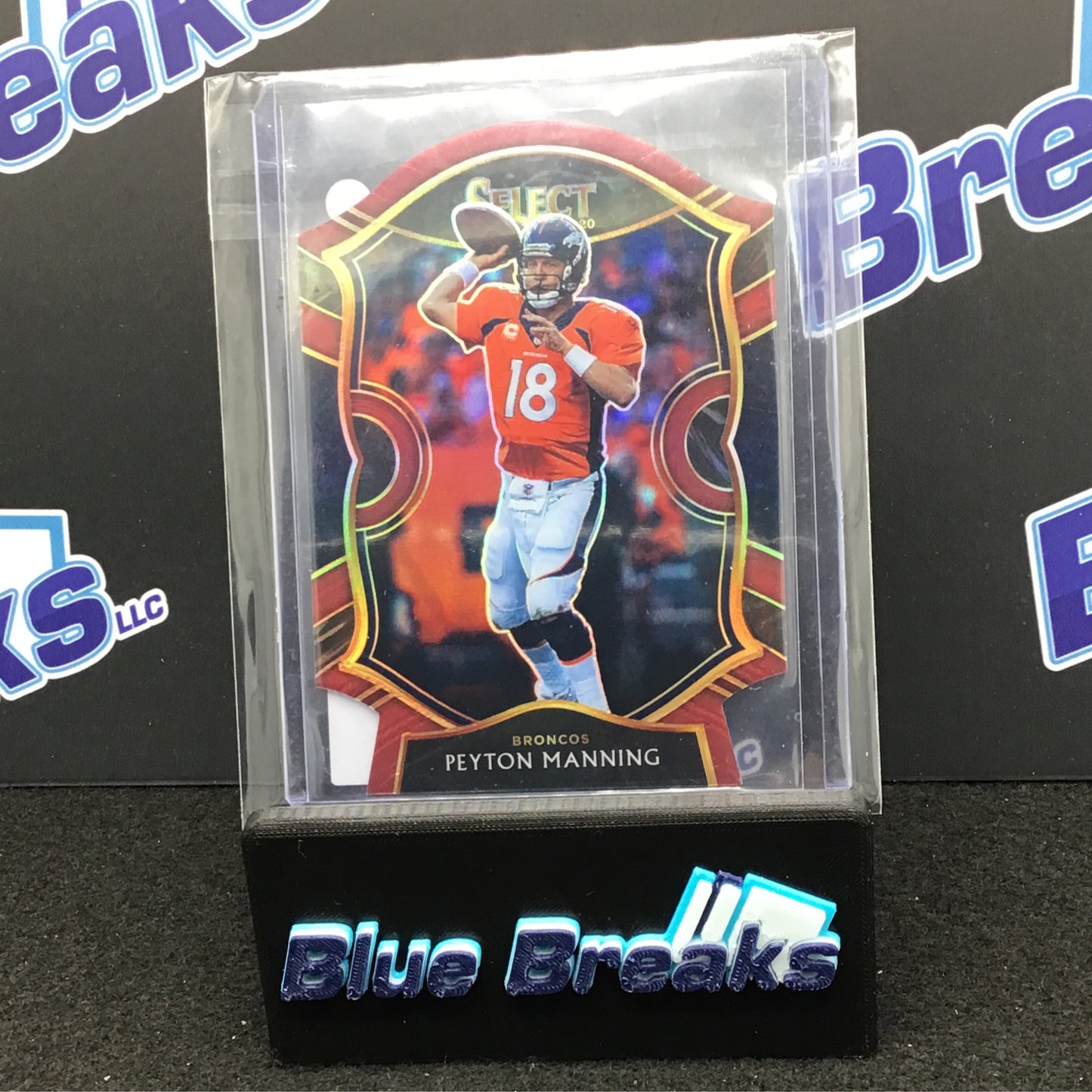 2021 Panini - Select - Peyton Manning - Die Cut - Broncos
