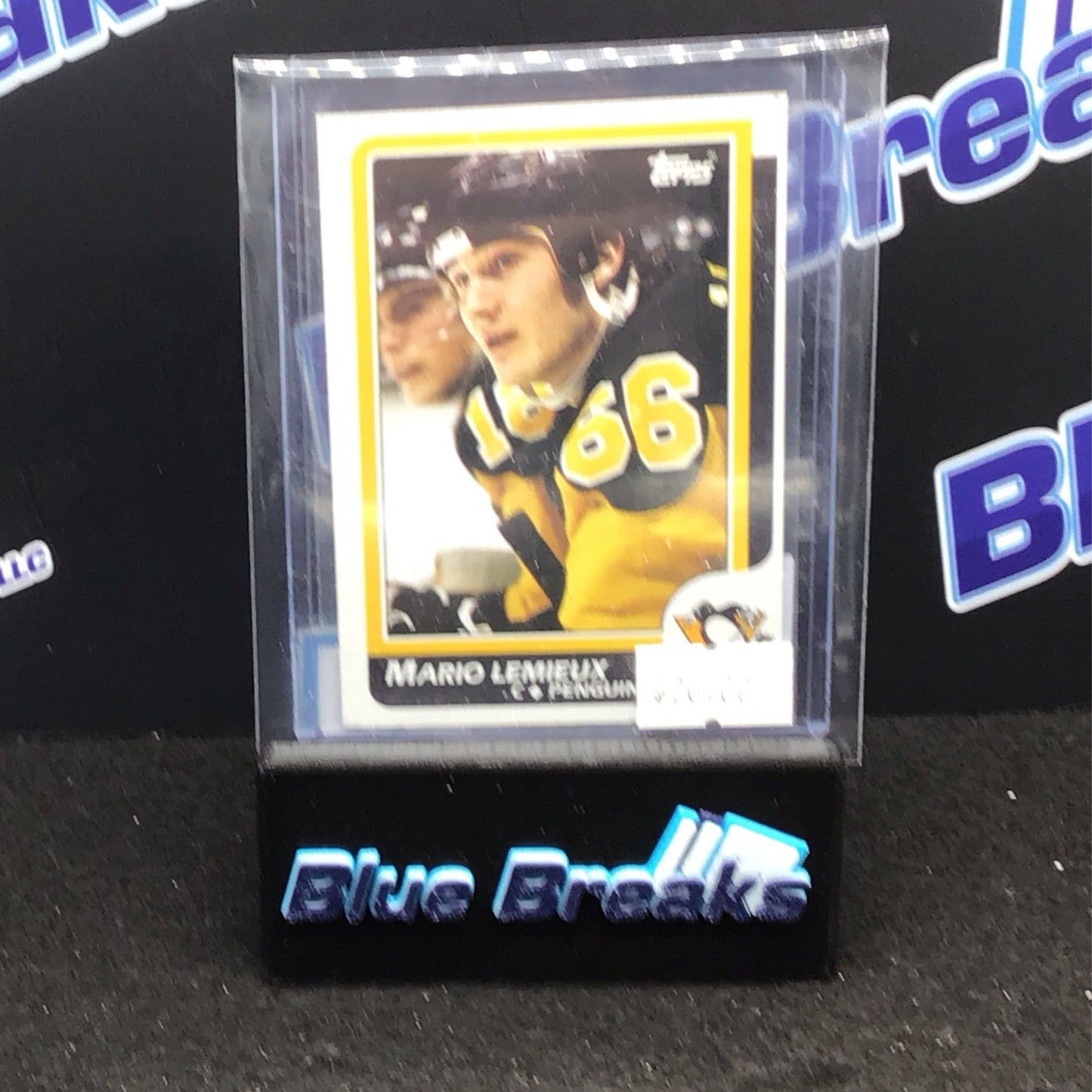 1986 Topps Mario Lemieux #122 Pengiuns