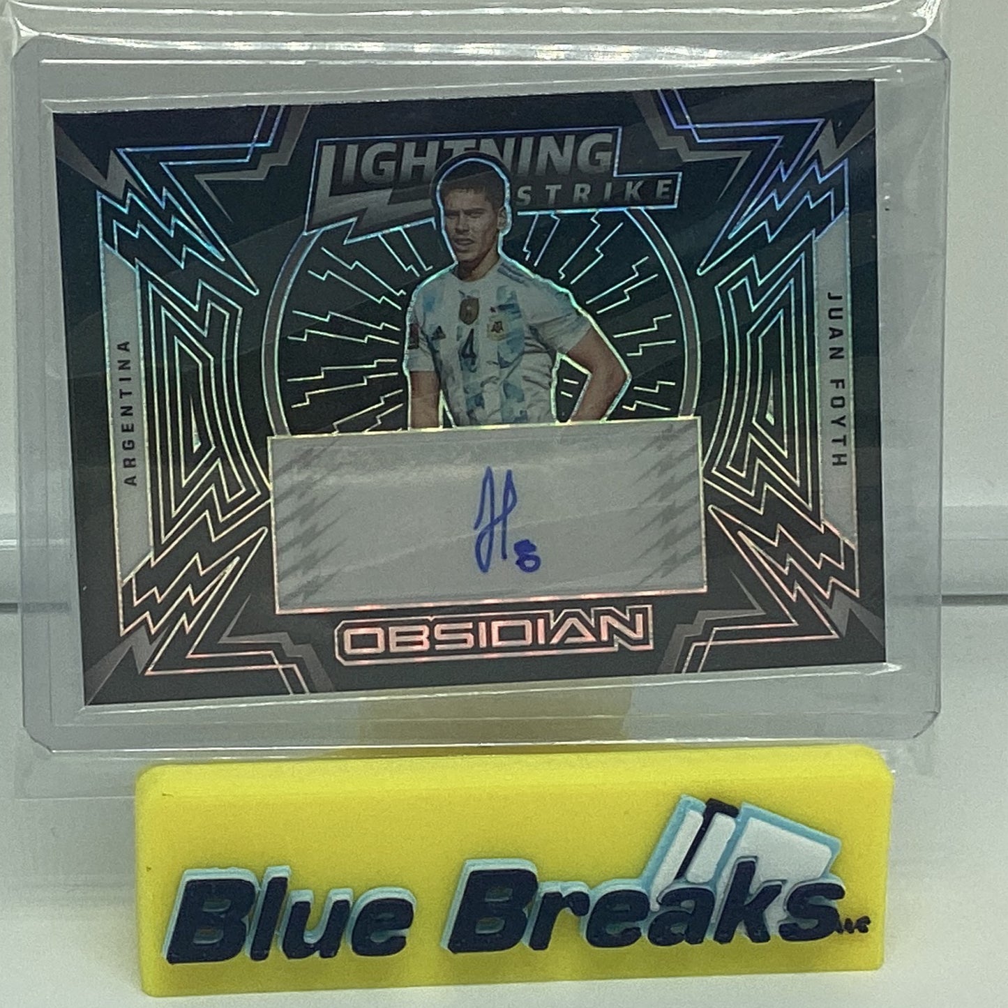 2021 Panini Obsidian Juan Foyth auto 31/149 #LS-JF Argentina