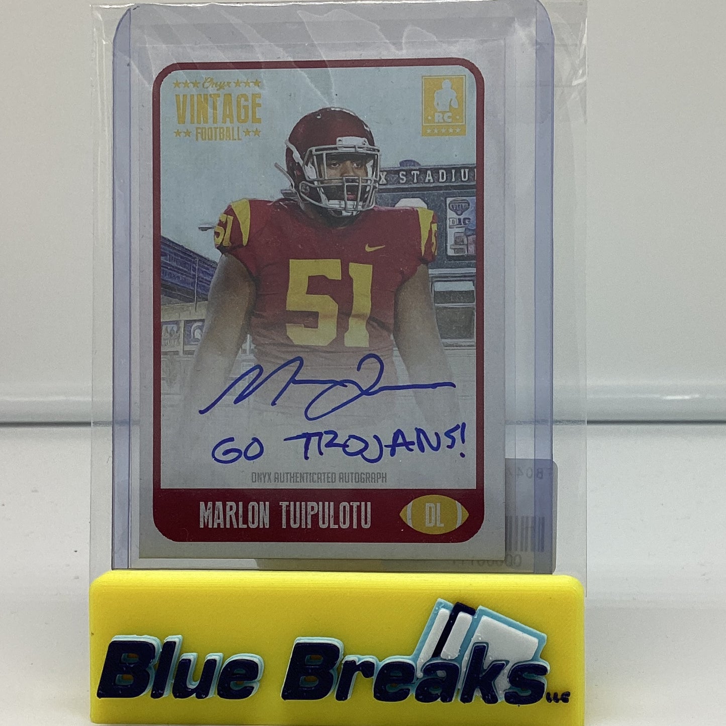 2020 Onyx Authenticated - Marlon Tuipulotu auto 7/35 #FAMT