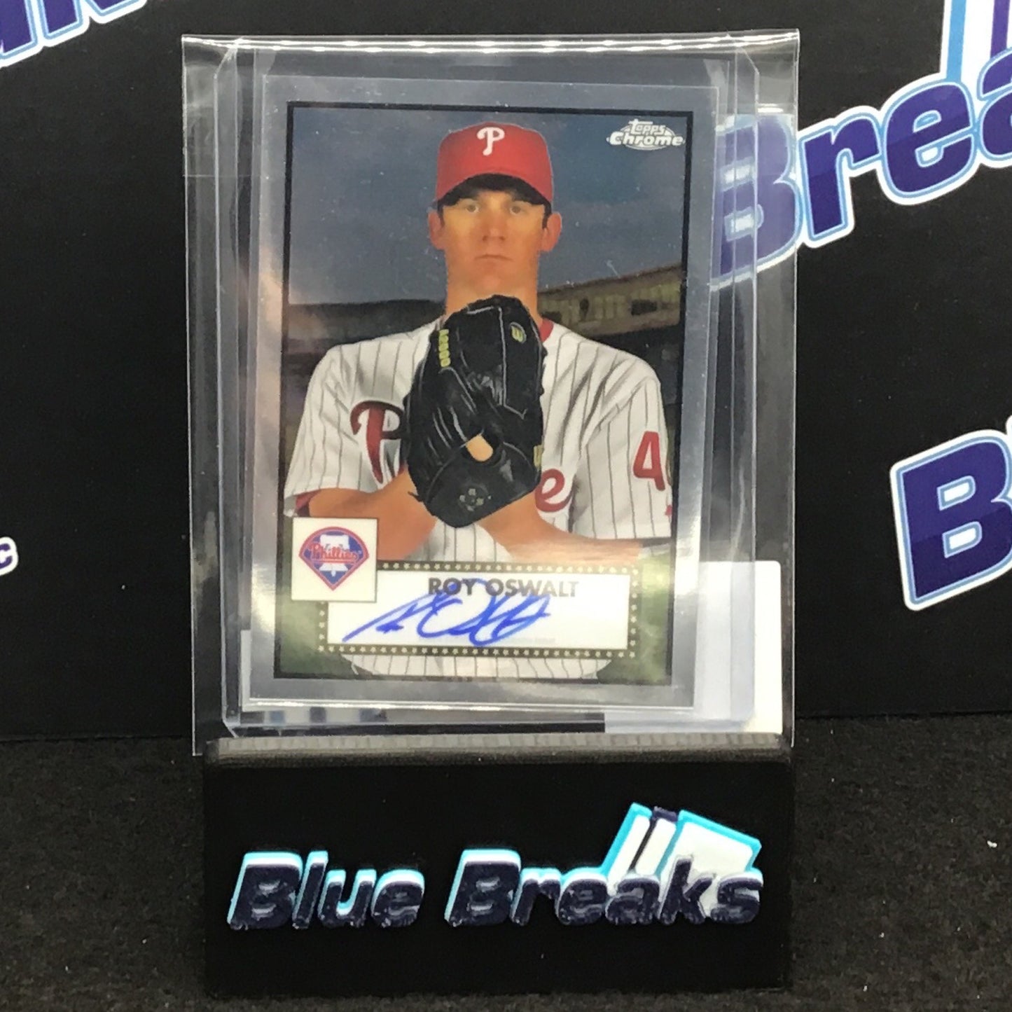 2021 Topps Chrome Platinum Anniversary Roy Oswalt auto #PA-RO Phillies