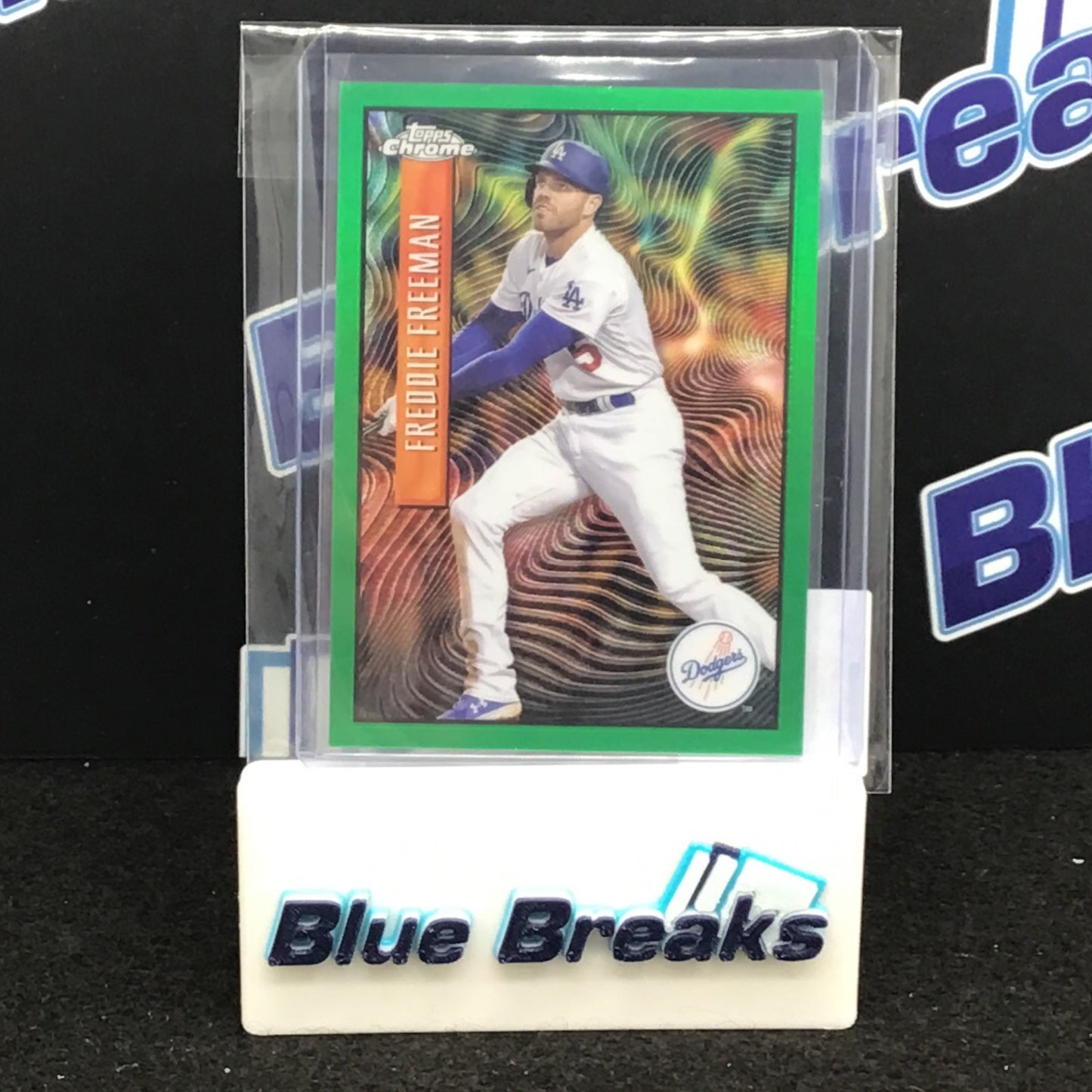 2022 Topps Chrome Sonic Expose Freddie Freeman 27/99 #EX-24 Dodgers