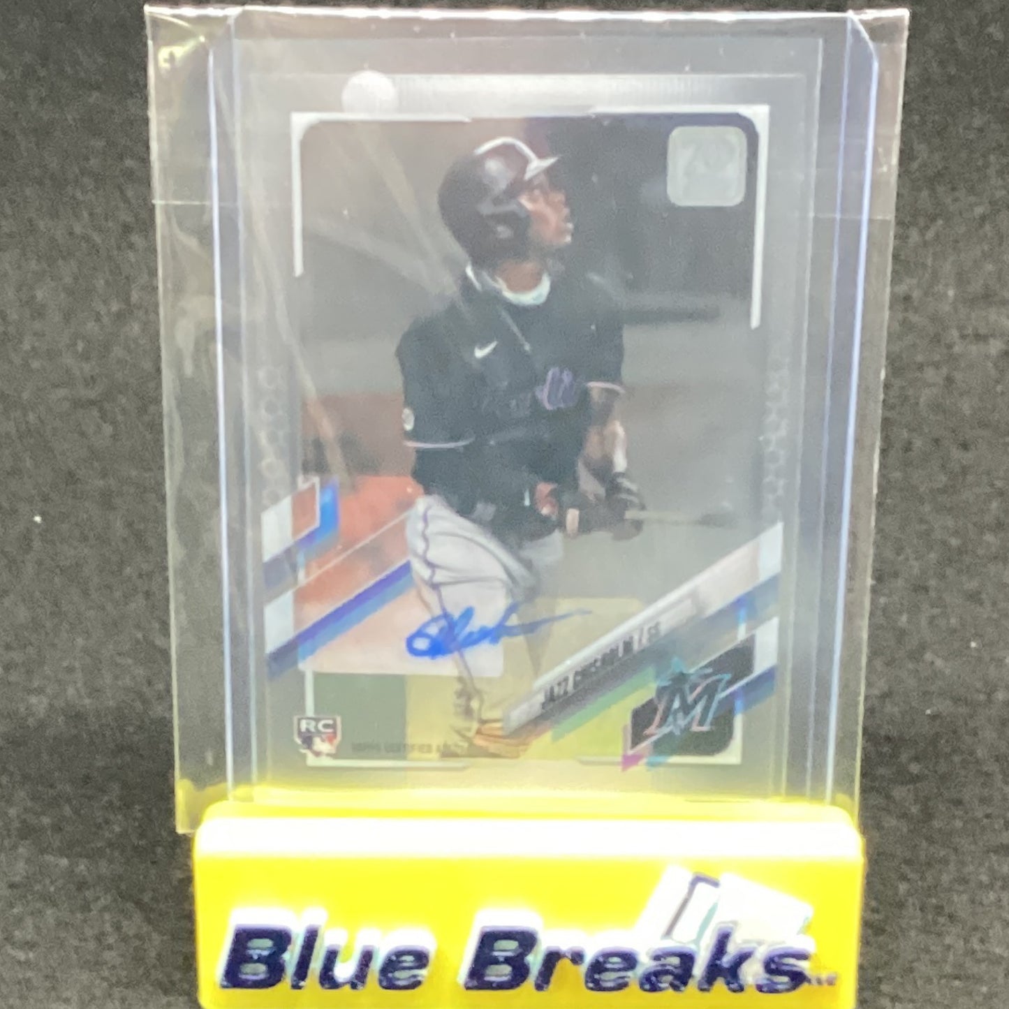 2021 Topps 70th - Jazz Chisholm Acetate Auto Marlins