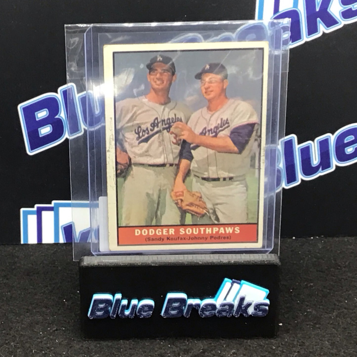 1961 Dodgers Southpaws Koufax & Podres #207 Dodgers