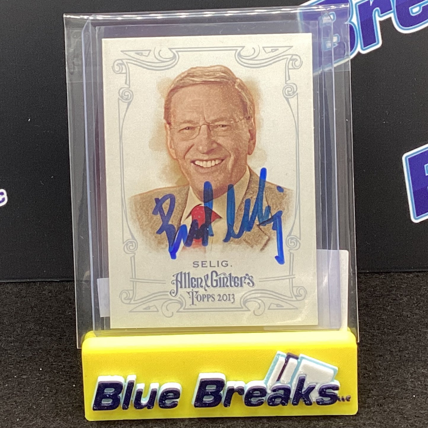 2013 Allen & Ginter Bud Selig autograph #300