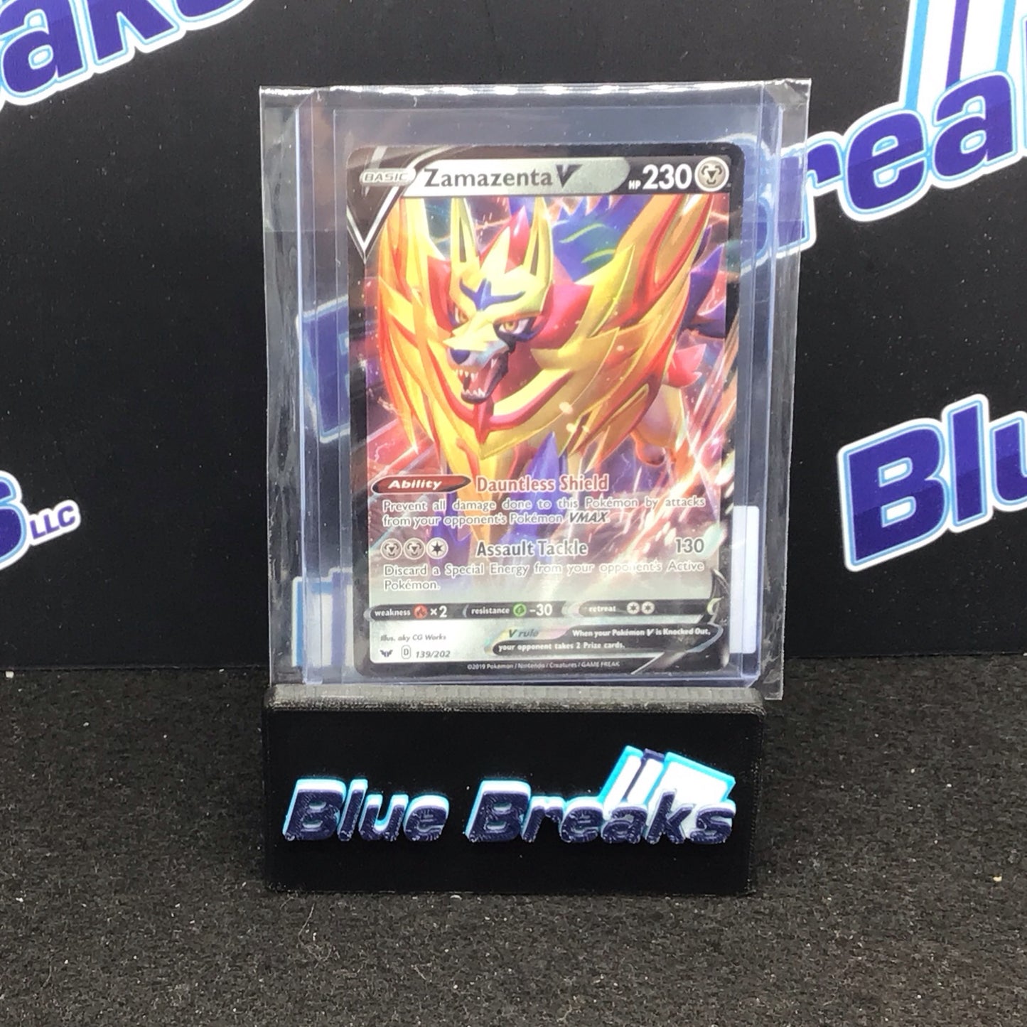 2019 Pokémon Zamazenta #139/202