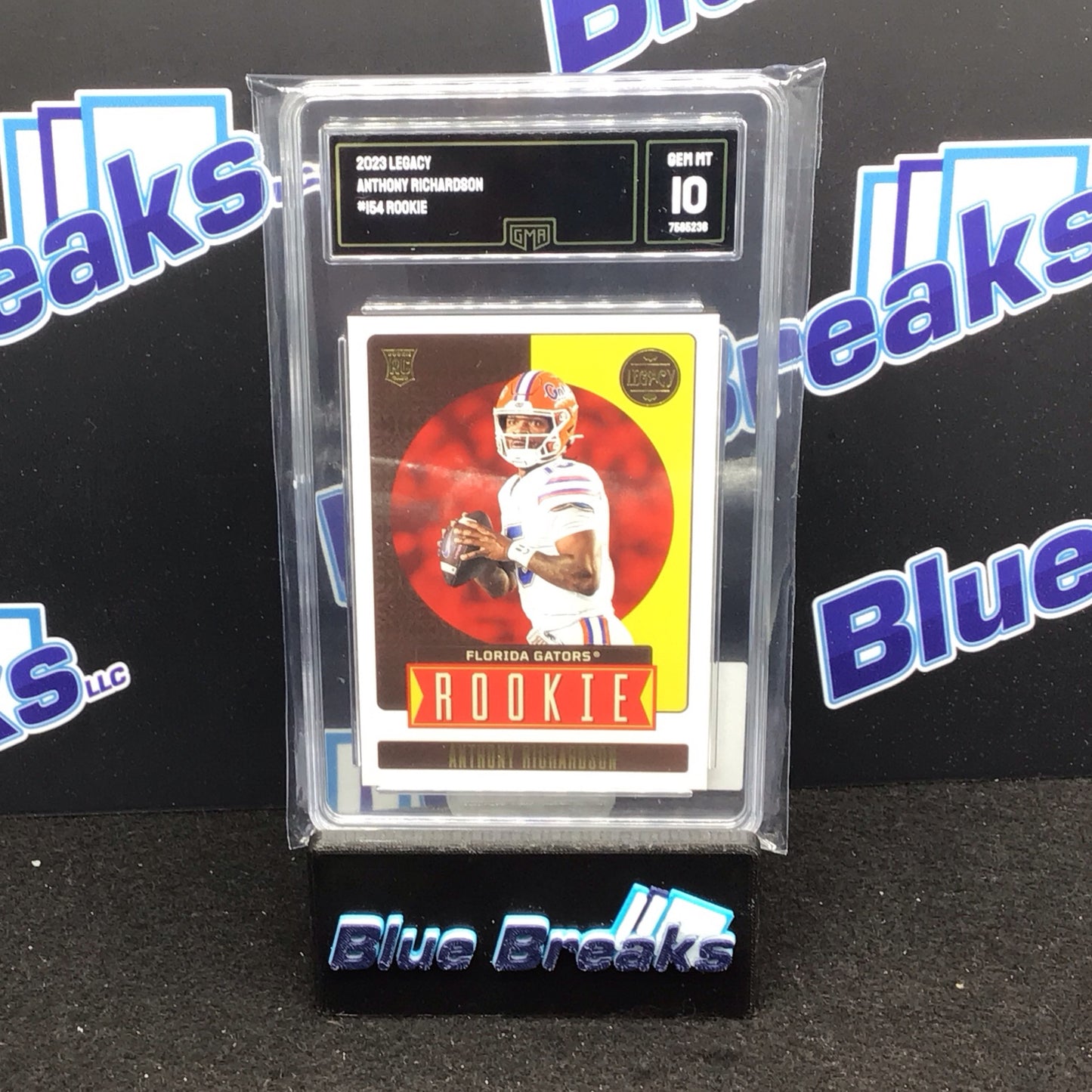 2023 Panini Legacy #154 RC Anthony Richardson GMA 10 Colts