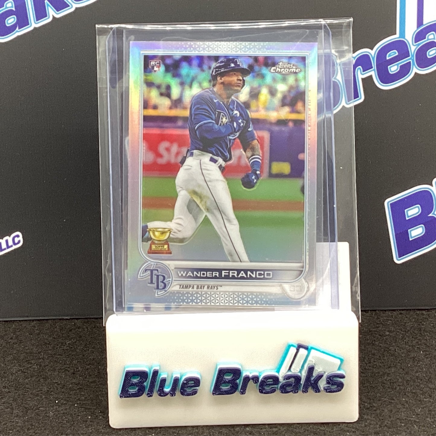 2022 Topps Chrome Silver Refractor Wander Franco RC #35 Rays