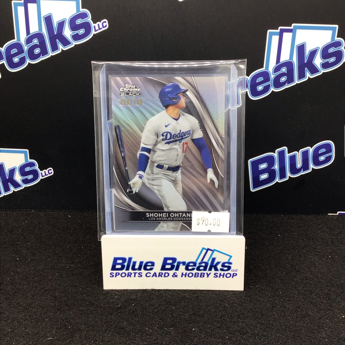 2024 Topps Chrome Black refactor Shohei Othani 099/199 #85 Dodgers