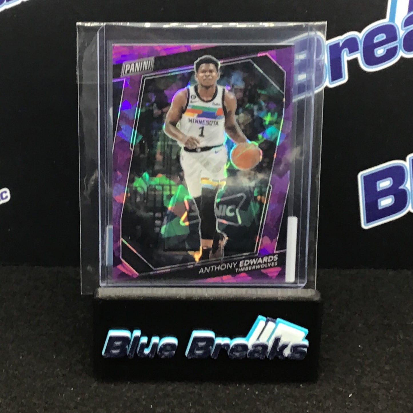 2023 Panini The National Purple Anthony Edwards 23/50 #36 Timberwolves