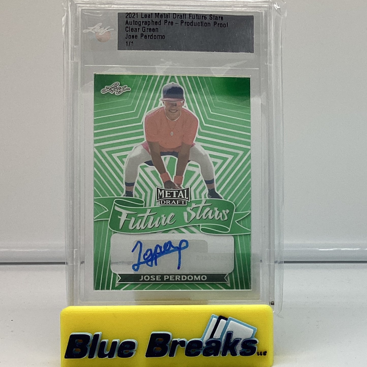 2021 Leaf Metal Draft - Jose Perdomo 1/1