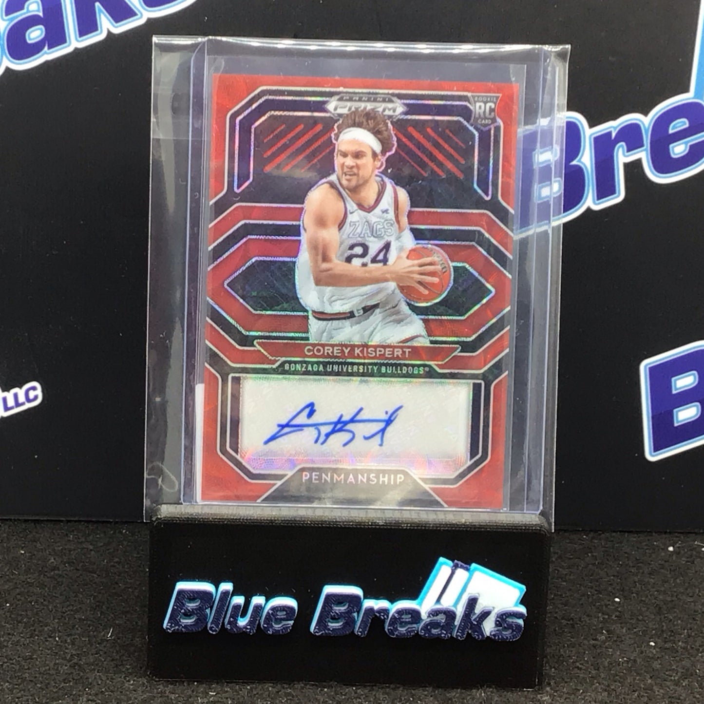 2021 Panini Prizm Draft Penmanship Corey Kispert auto 10/88 RC #CP-CKI Wizards