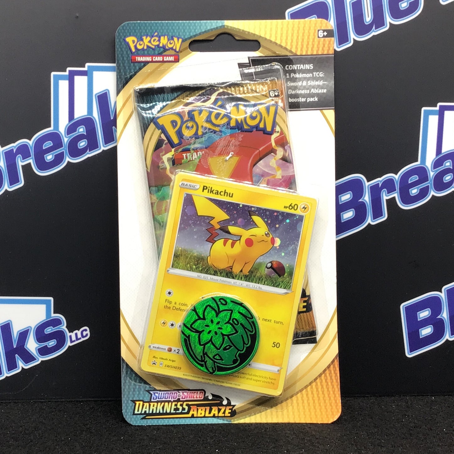 Pokémon Pikachu Darkness Ablaze Blister Pack