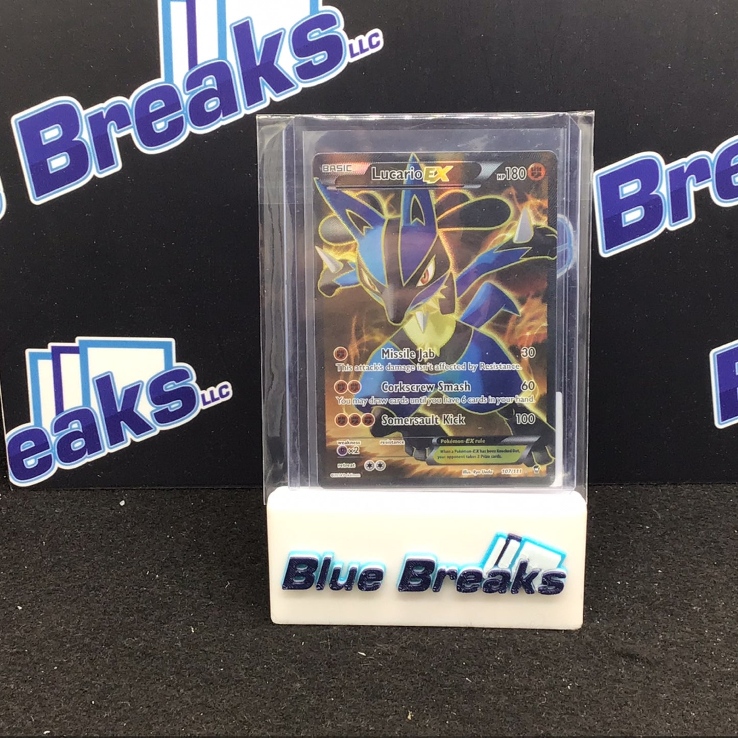 2014 Pokémon Lucario EX 107/111