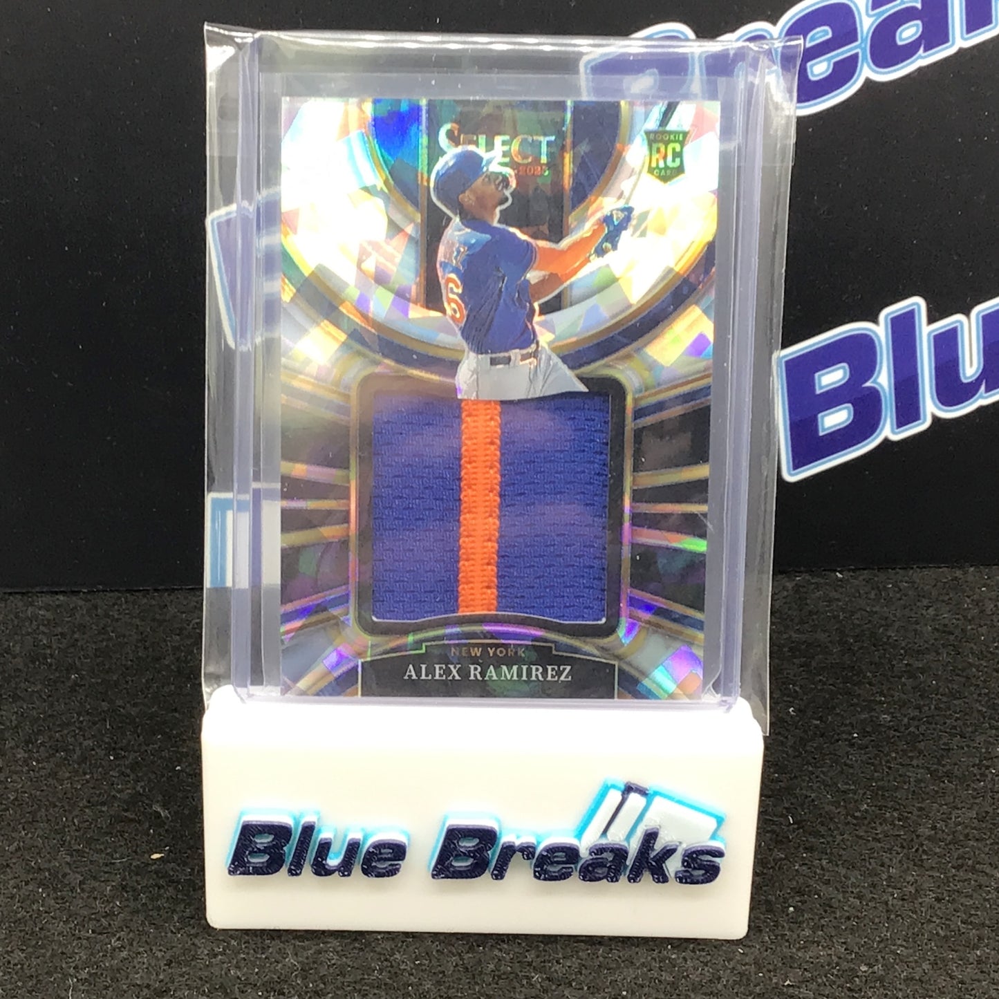 2023 Panini - Select - Alex Ramirez - PJS-AR - 13/23 - Patch - RC - New York Mets