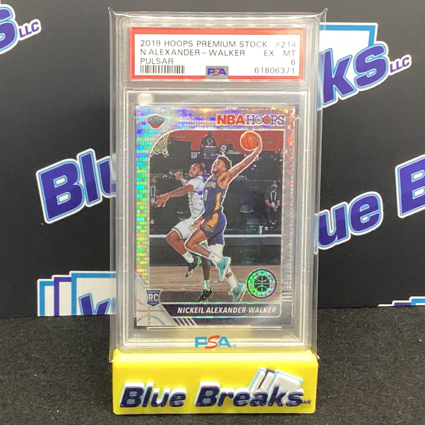 2019 Hoops Premium Stock N. Alexander-Walker Pulsar PSA 6