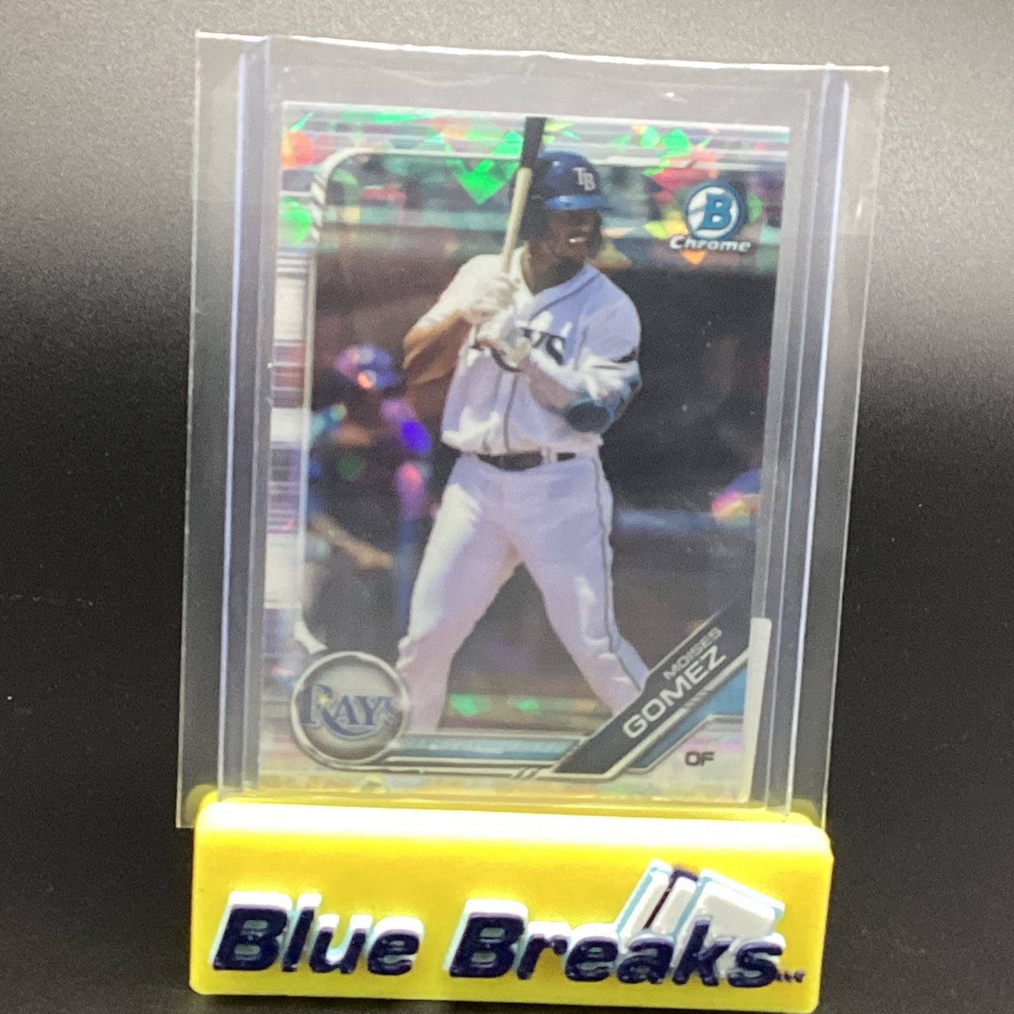 2019 Bowman Chrome Refractor Moises Gomez BDC-143