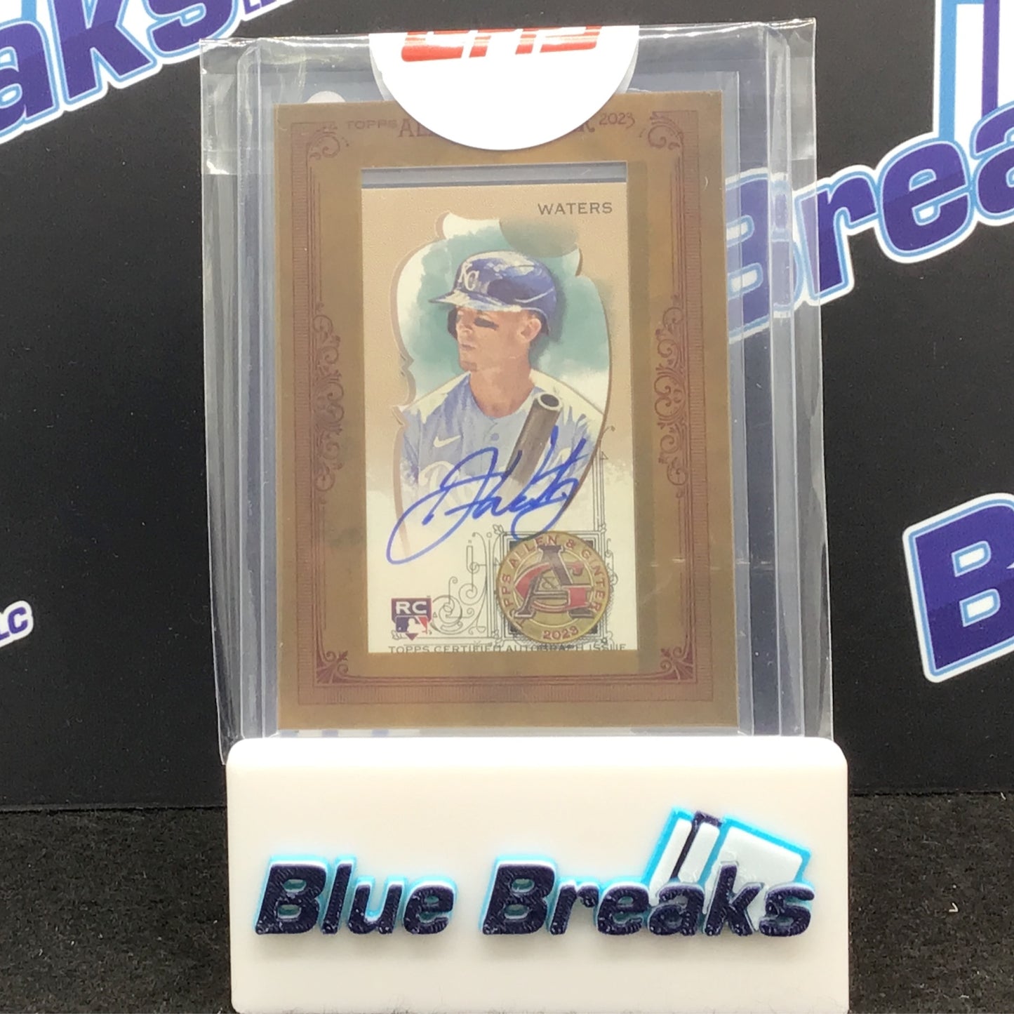 2023 Topps - Allen & Ginter - Drew Waters - Framed Mini - Kansas City Royals