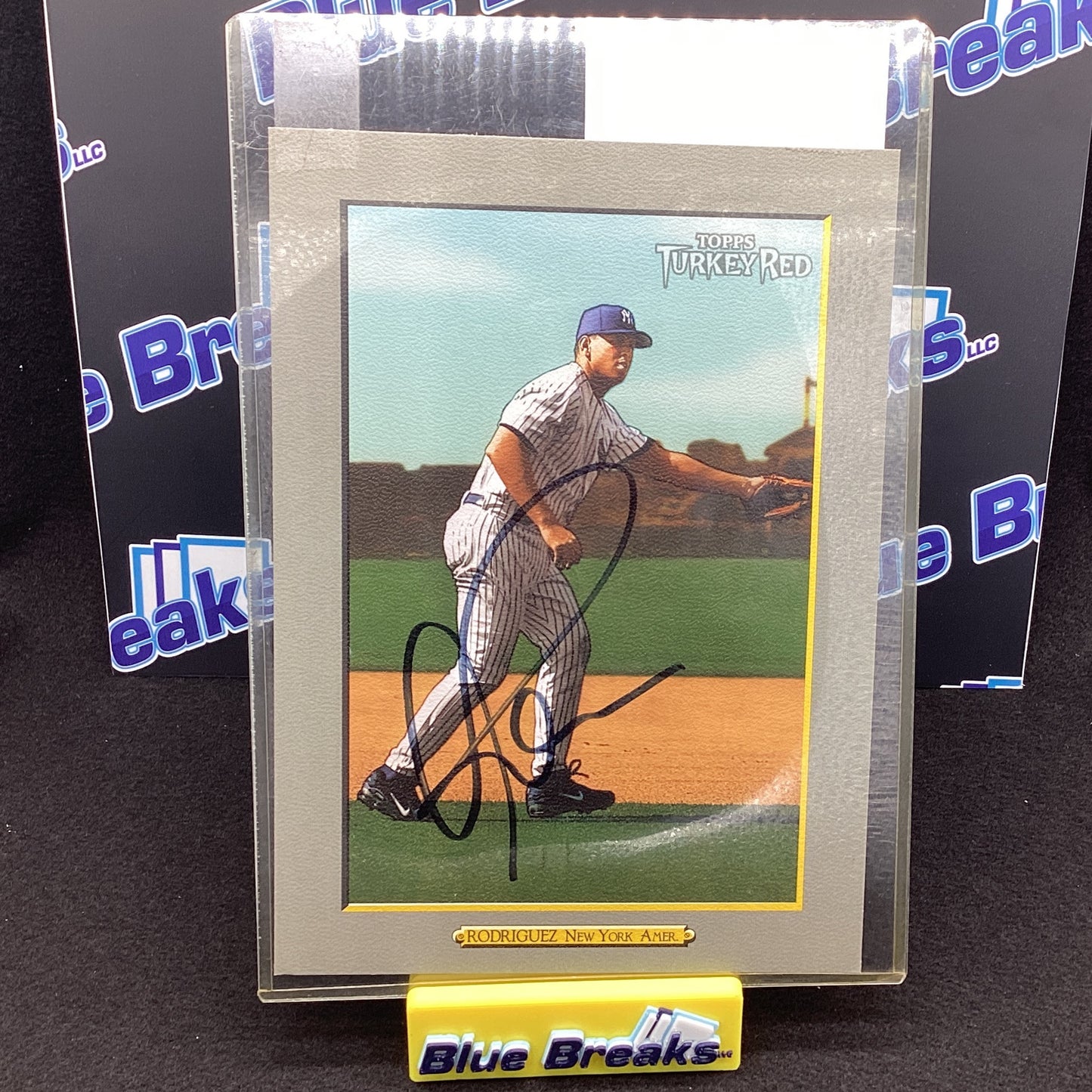 2006 Topps Turkey Red - Alex Rodriguez - Auto JSA Certified - New York Yankees