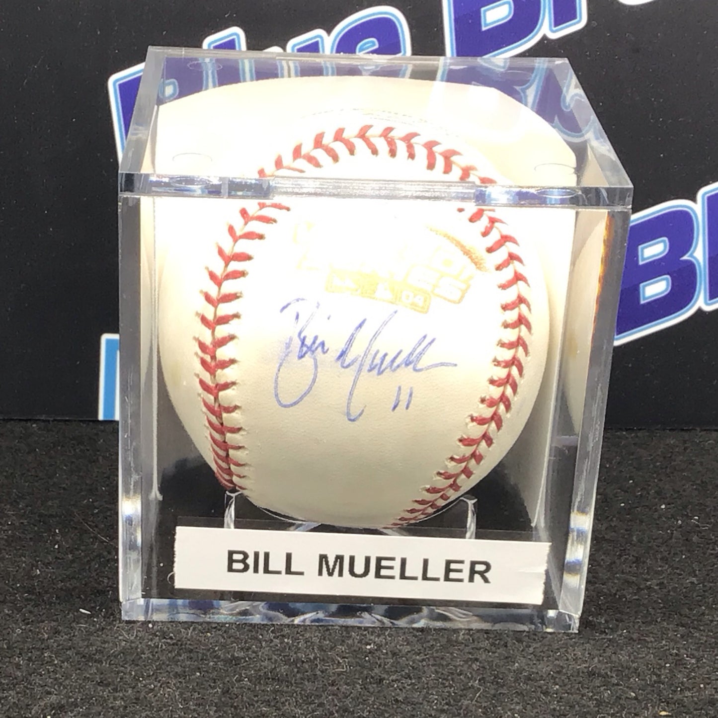 Bill Mueller - New York Yankees - World Series Baseball - JSA