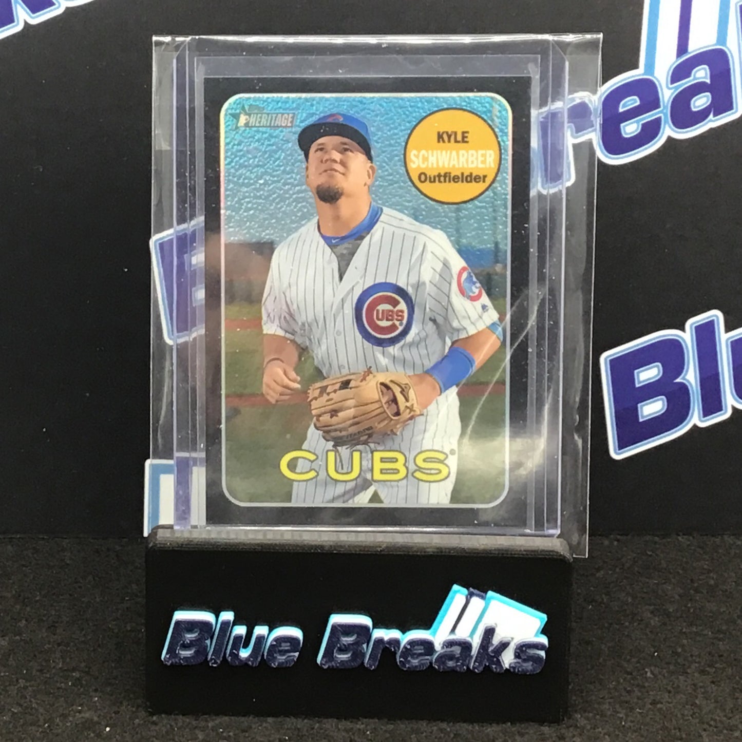 2018 Topps Heritage - Kyle Schwarber - Chicago Cubs - 22/69 - #THC-268