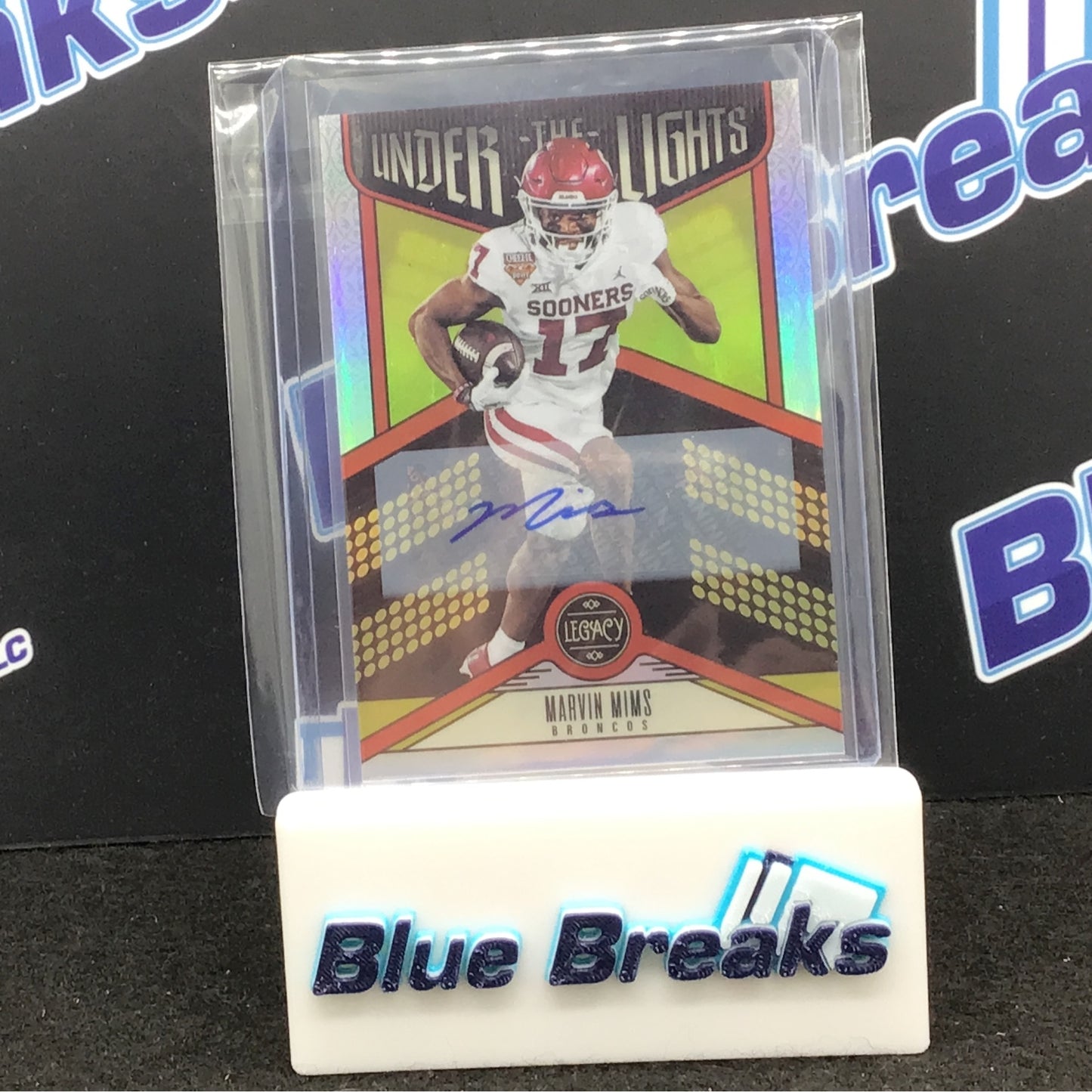 2023 Panini - Legacy - Marvin Mims - Denver Broncos - Auto - Under the Lights