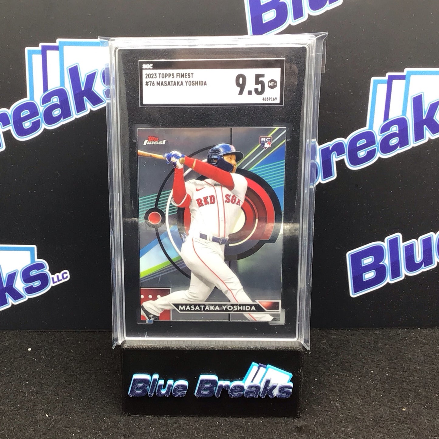 2023 Topps Finest #76 Masataka Yoshida RC SGC 9.5 Red Sox