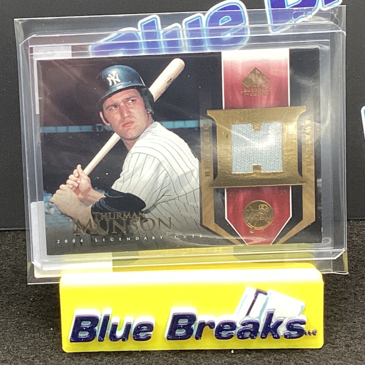 2004 Upper Deck Legendary Cuts Thurman Munson #HS-TM