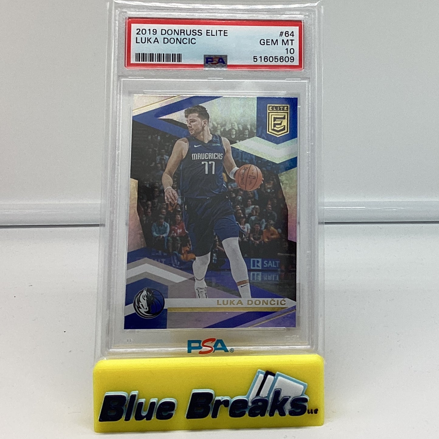 2019 Donruss Elite - Luka Doncic Gem 10