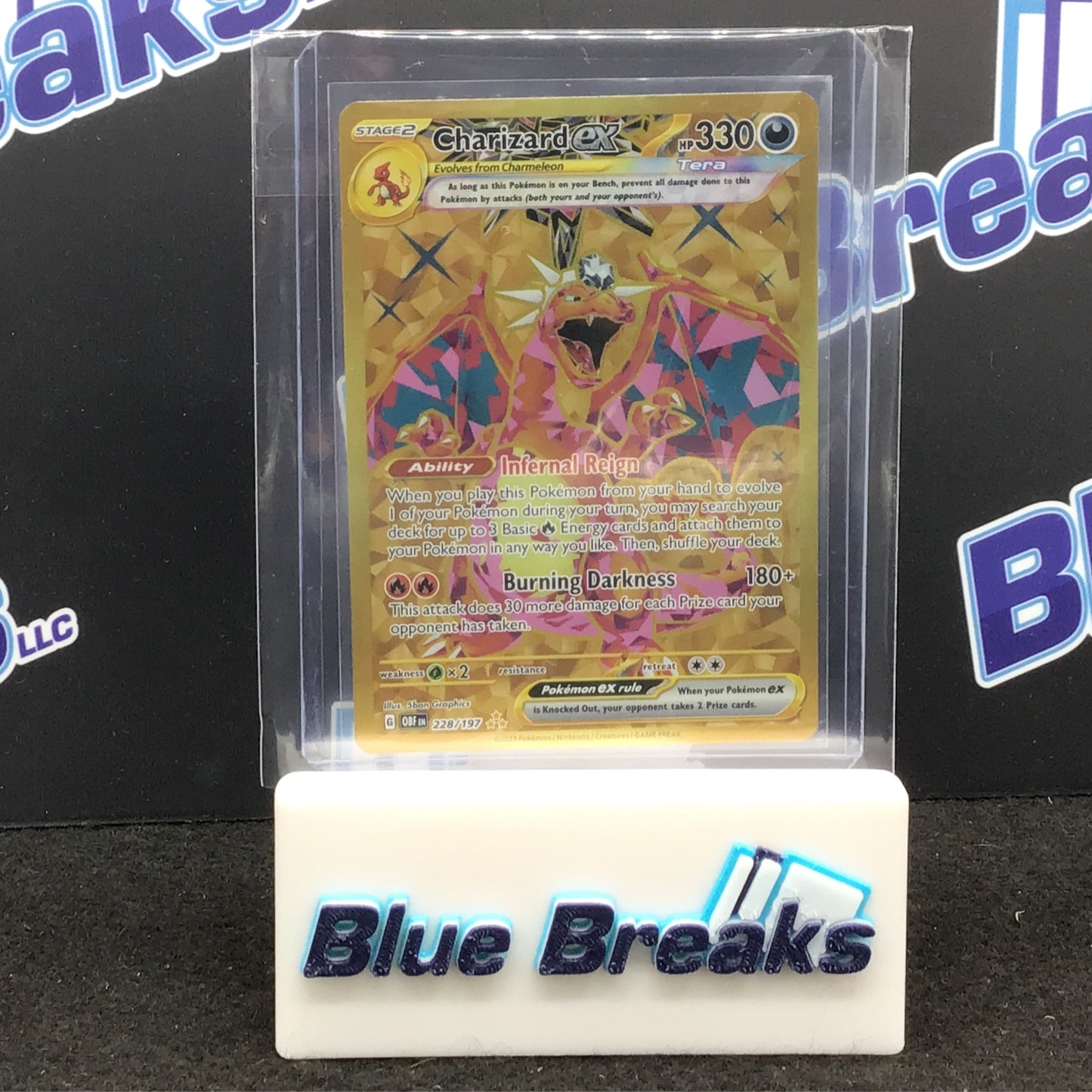 2023 Pokémon - Charizard - EX - 228/197