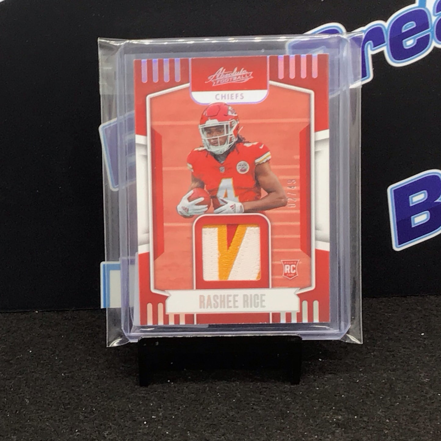 2023 Panini Absolute Rashee Rice relic 02/49 #ARM-17 Chiefs