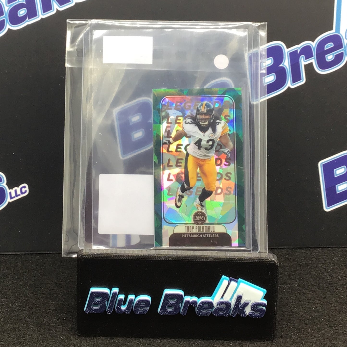 2021 Panini Legacy Legends Troy Polamalu 10/25 #104 Steelers
