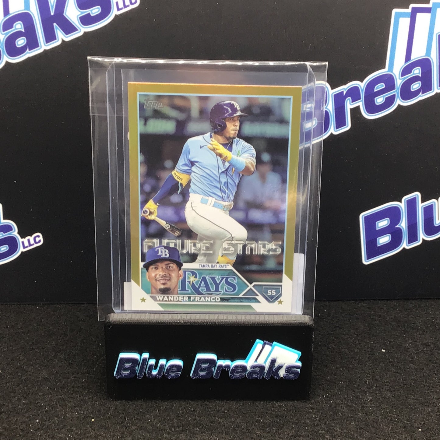 2023 Topps Series One Gold Foil Wander Franco #215 Rays