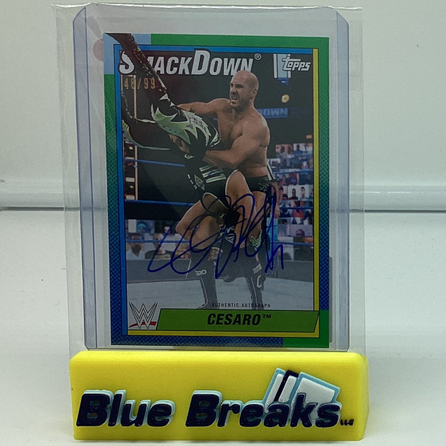 2021 Heritage WWE - Cesaro 48/99