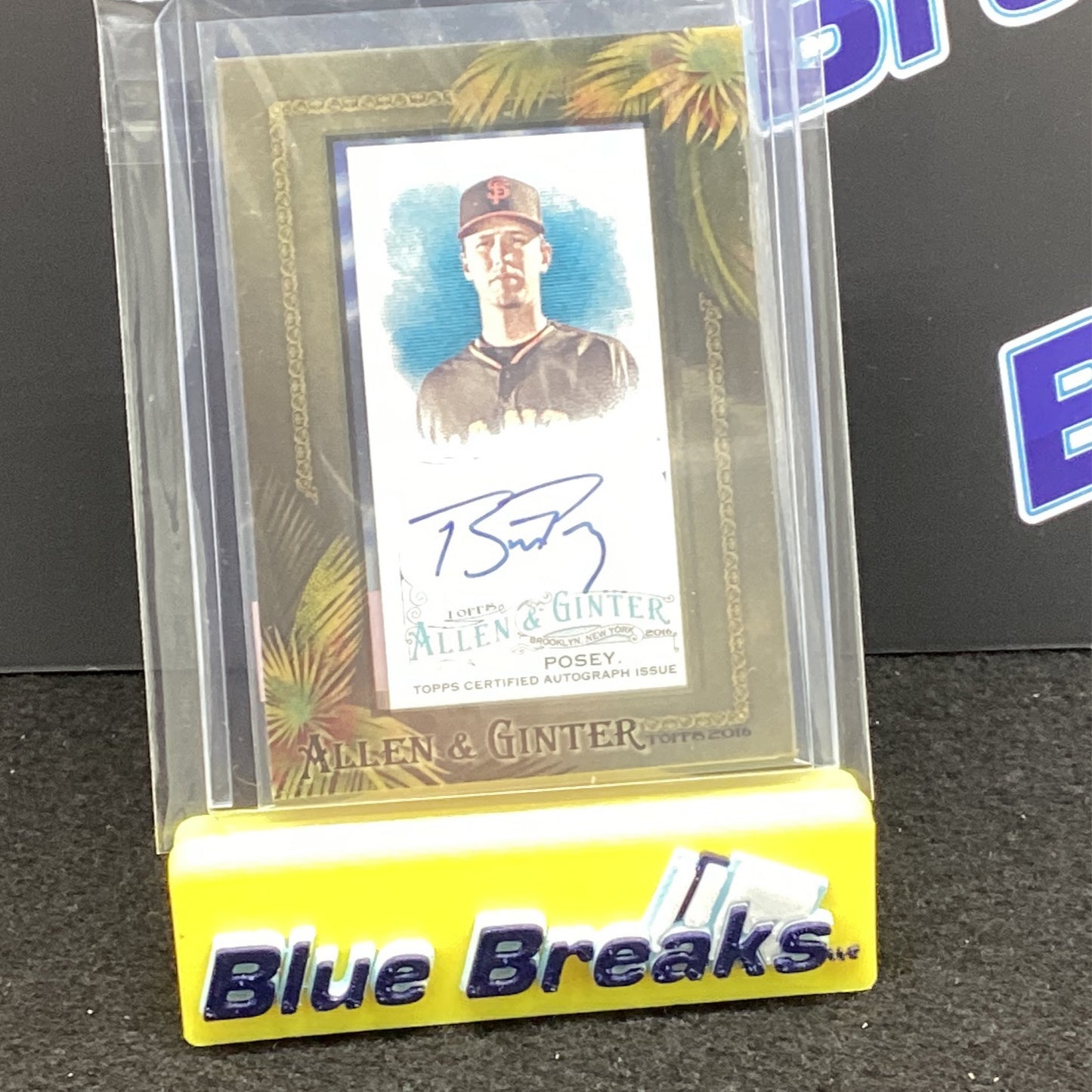 2016 Topps Allen & Ginter Buster Posey mini auto