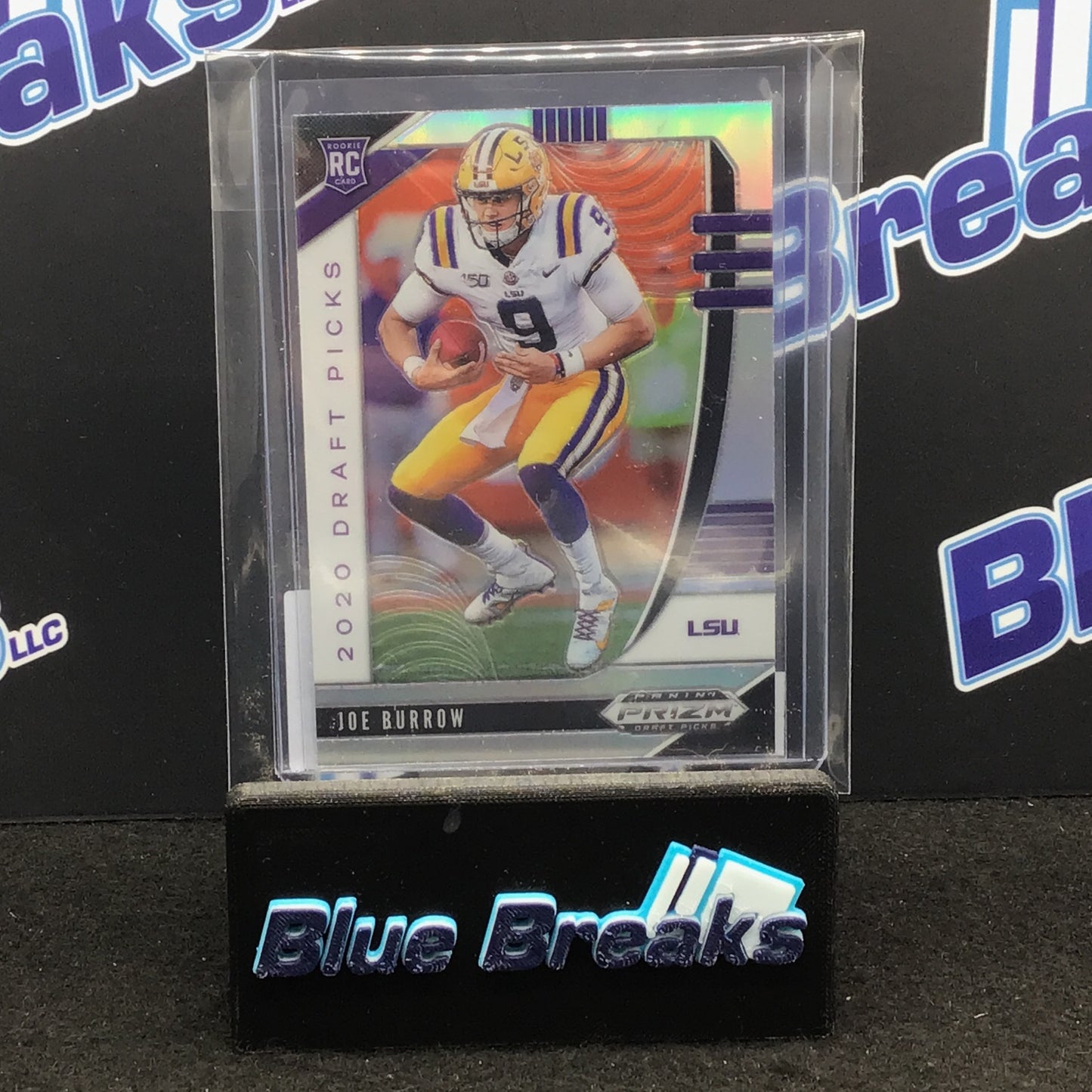 2020 Panini Prizm Draft Picks Joe Burrow RC 105 LSU/Bengals