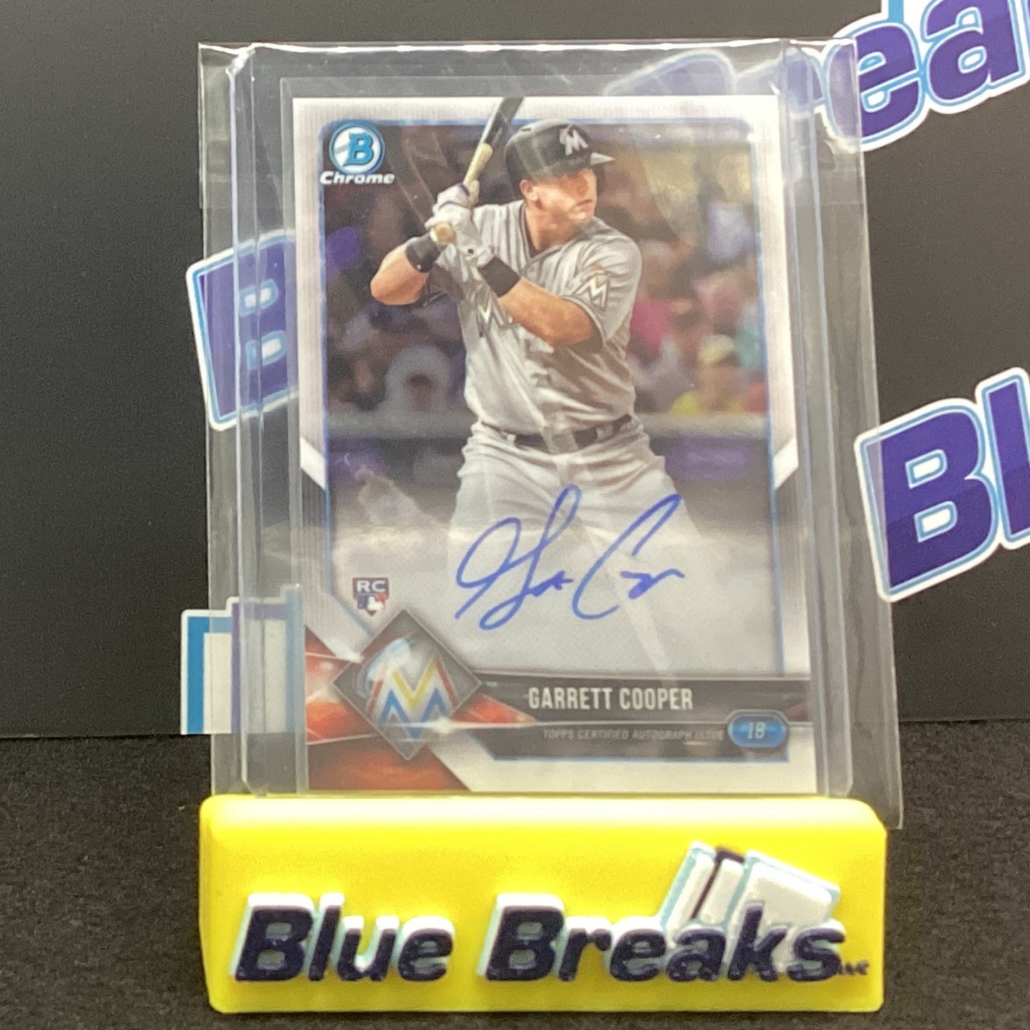 2018 Bowman Chrome - Garrett Cooper Auto