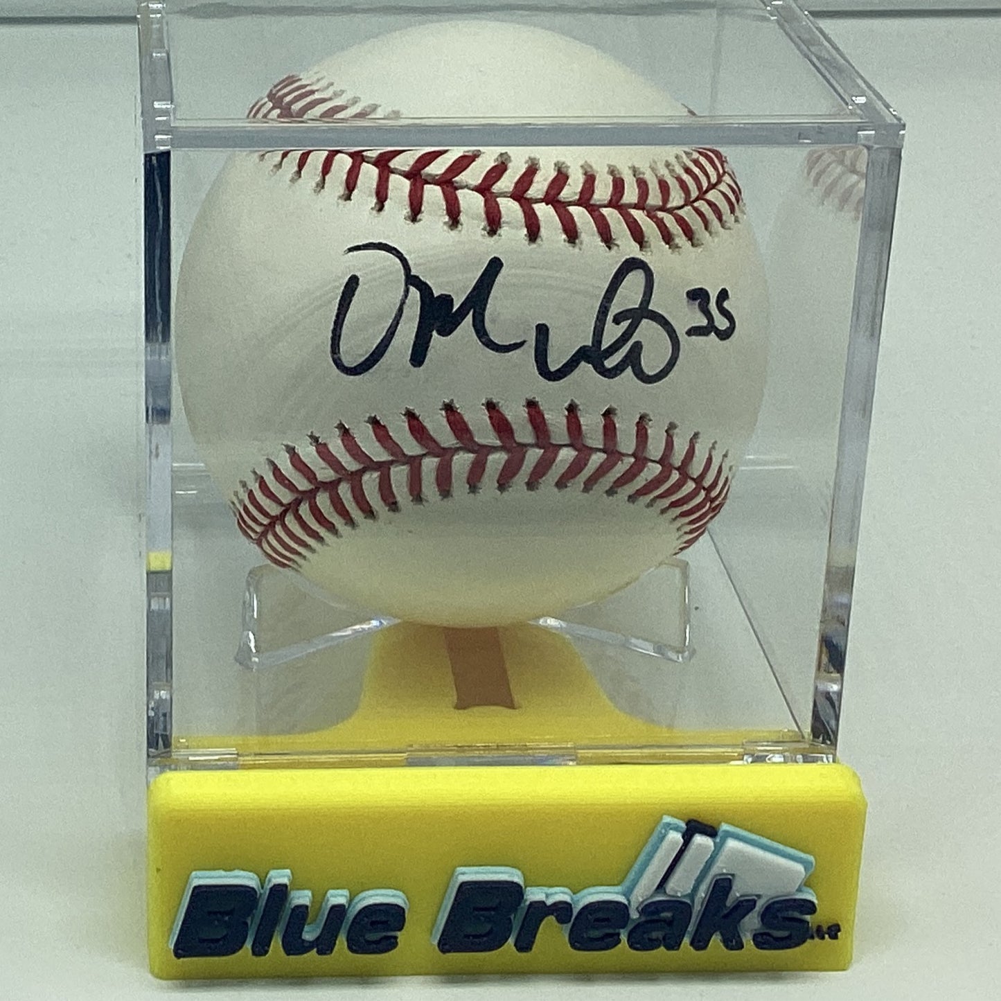 Oscar Mercada Signed Baseball