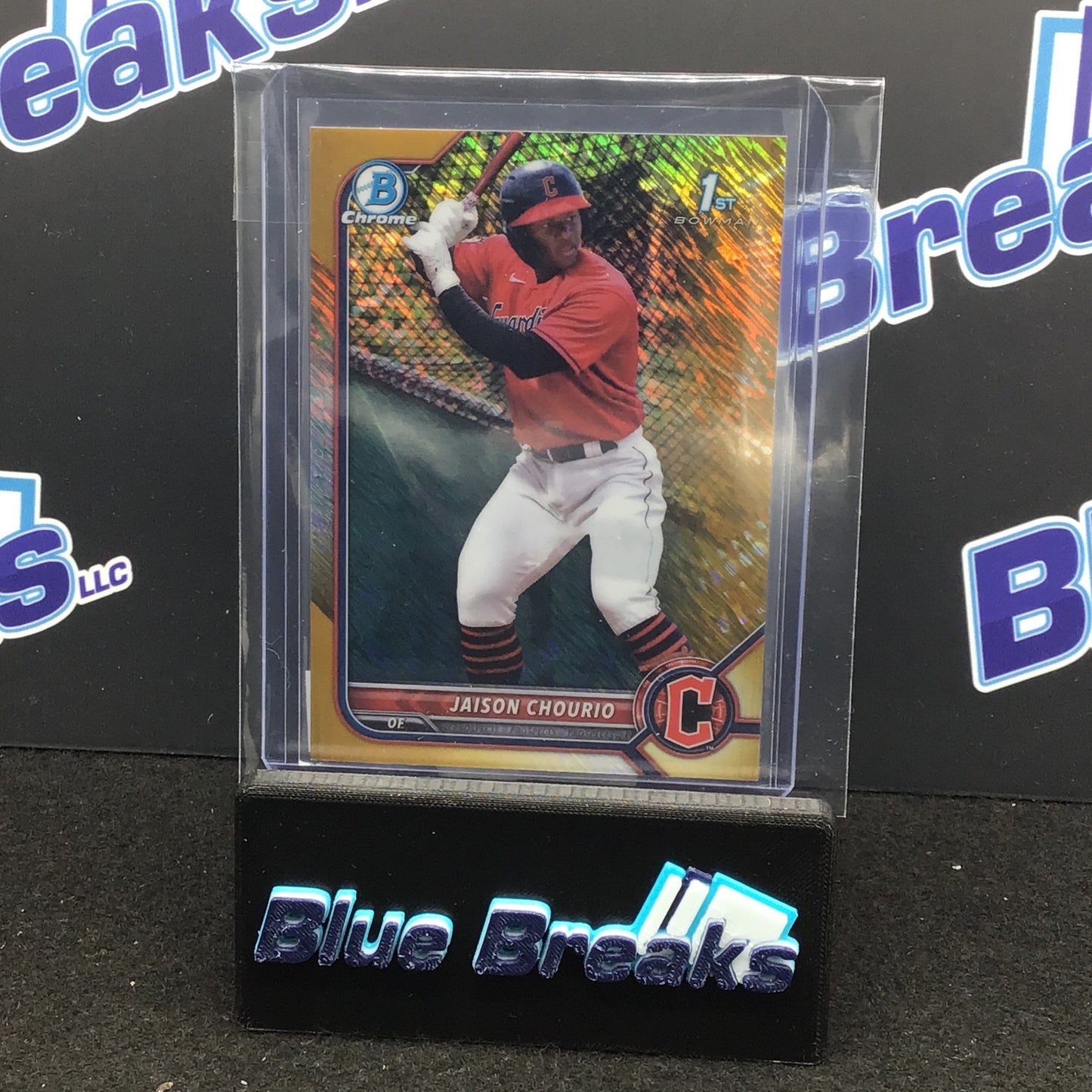 2022 Bowman Chrome - Jaison Chourio - Cleveland Guardians - 5/50 - BCP-174