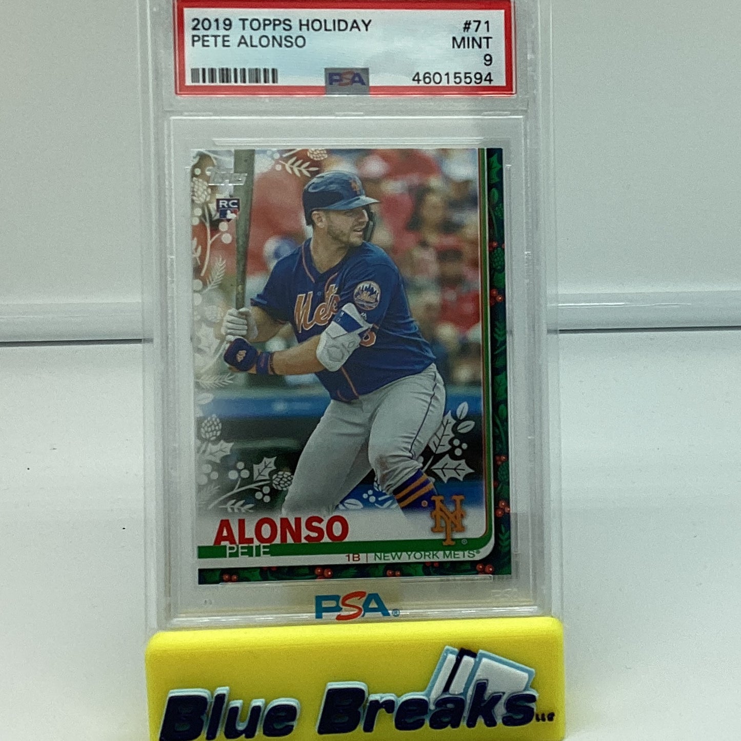 2019 Topps Holiday - Pete Alonso Mt 9