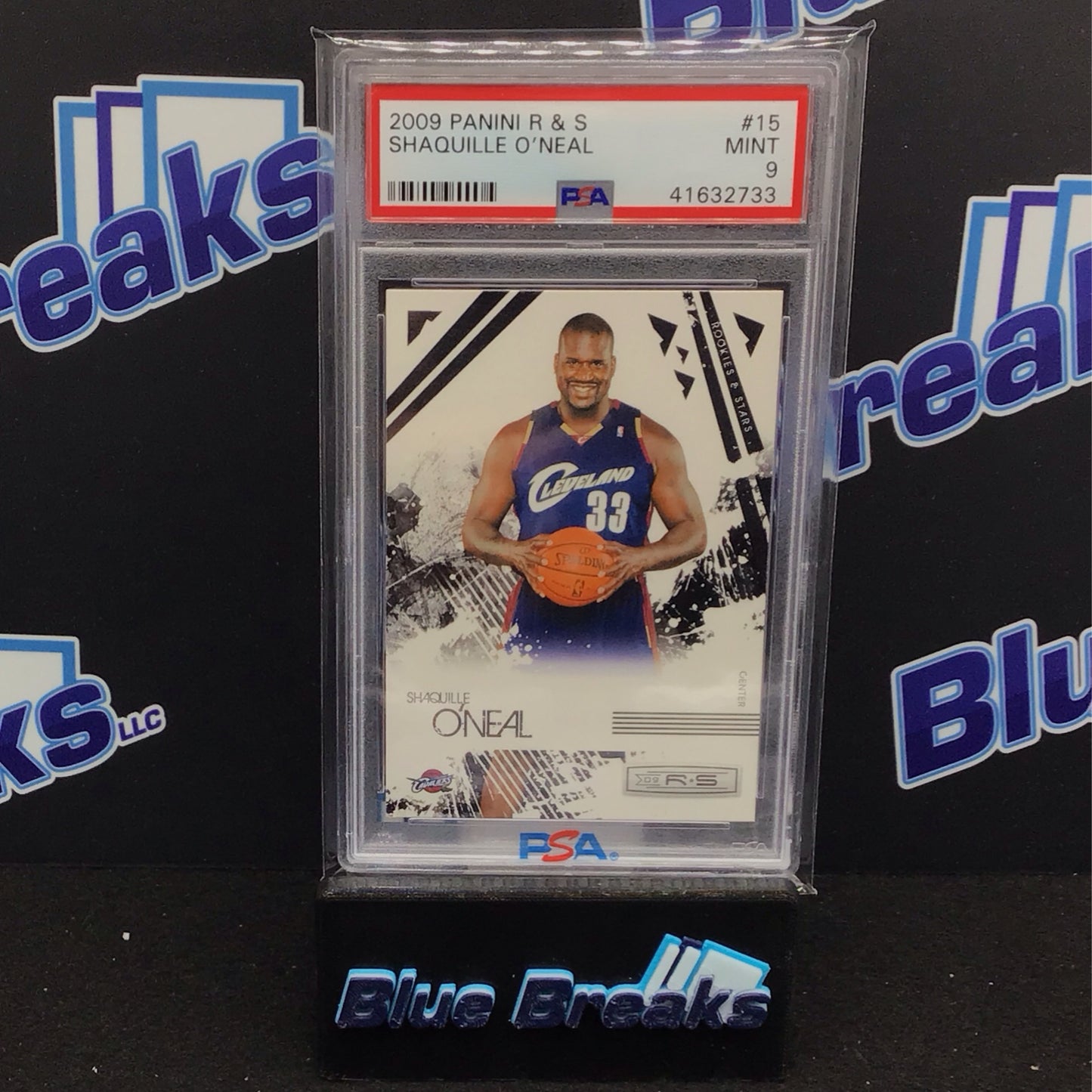2009 Panini R & S Shaquille O'neal #15 PSA 9 Cavaliers