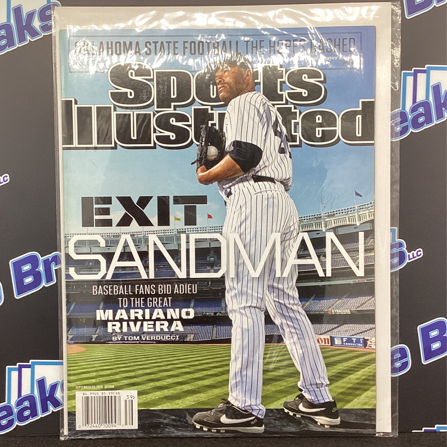 09/23/2013 Sports Illustrated Mariano Rivera Exit no label