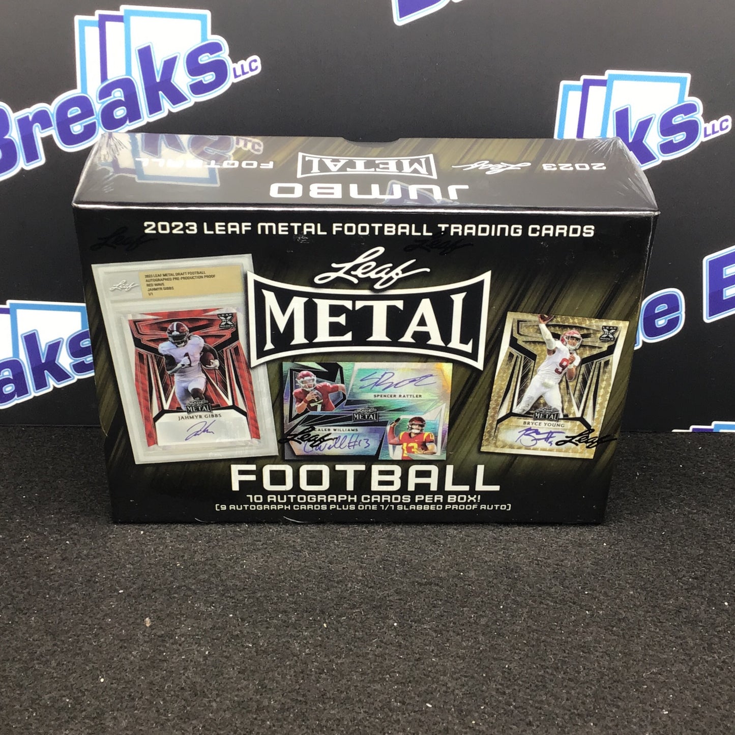 2023 Leaf Metal Football Jumbo