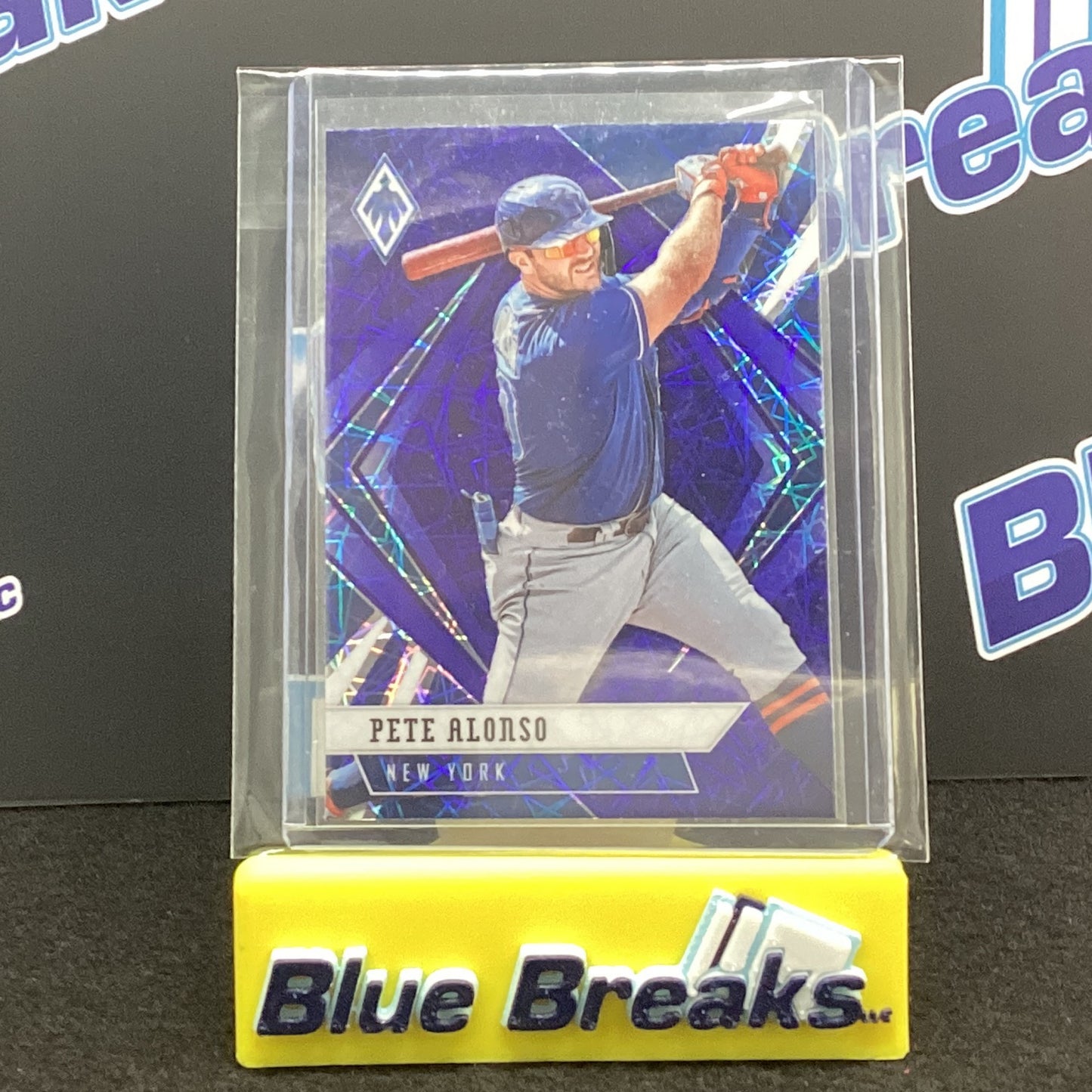 2021 Panini Chronicles Phoenix Blue Velocity Pete Alonso 4